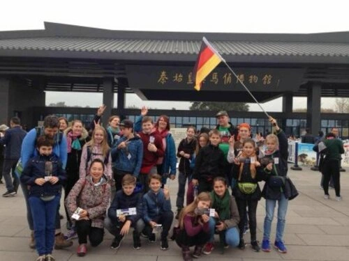 Reisegruppe in China