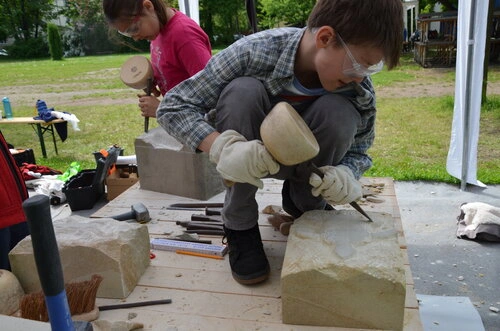 Handwerkerwoche Steinmetzarbeiten