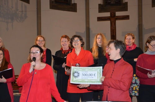 MonteChori Scheckübergabe