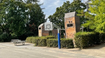 Neues Klettergerüst