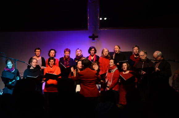 Aufführung Monte Chori in der Turnhallle