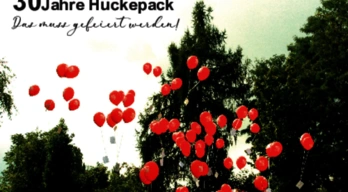 Postkarte 30 Jahre Huckepack