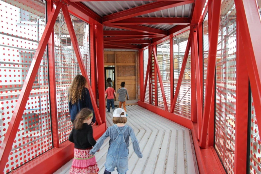Brücke auf dem Brückenfest