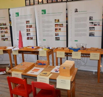 Maria Montessori und Friedrich Fröbel Ausstellung
