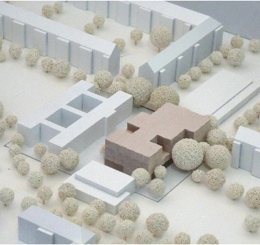 Schulneubau Modell
