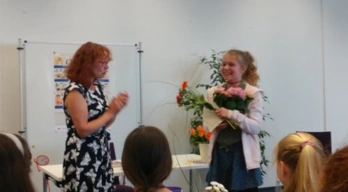 Auszeichnung Vorleserin