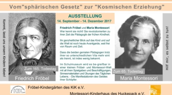 Ausstellung Fröbel Montessori