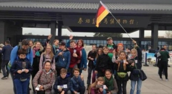Reisegruppe in China